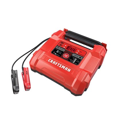 CRAFTSMAN 6V/12V, 15A, Battery Charger, 15A Fast Charger, 3A Maintainer, Stop/Start Interface. CMXCESM162
